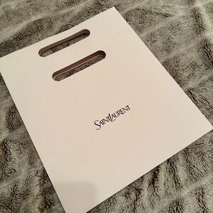 Saint Laurent Ivory Shopping Bag